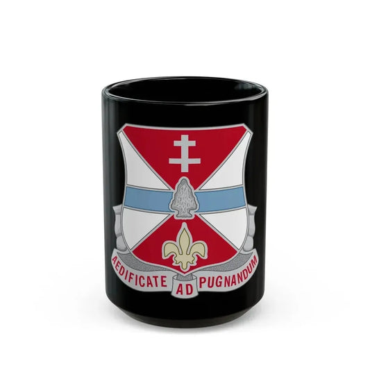 578 Engineer Battalion (U.S. Army) Black Coffee Mug 15oz - Go Mug Yourself
