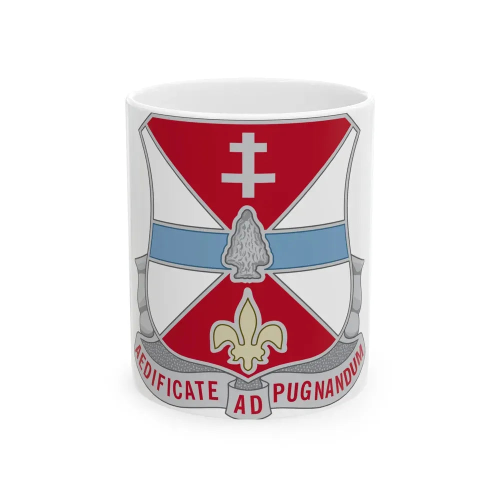 578 Engineer Battalion (U.S. Army) White Coffee Mug 11oz - Go Mug Yourself