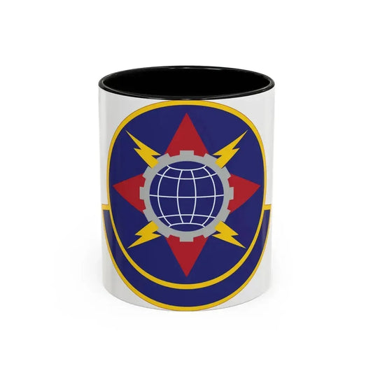 578 Software Engineering Squadron AFMC (U.S. Air Force) Accent Coffee Mug 11oz Black - Go Mug Yourself