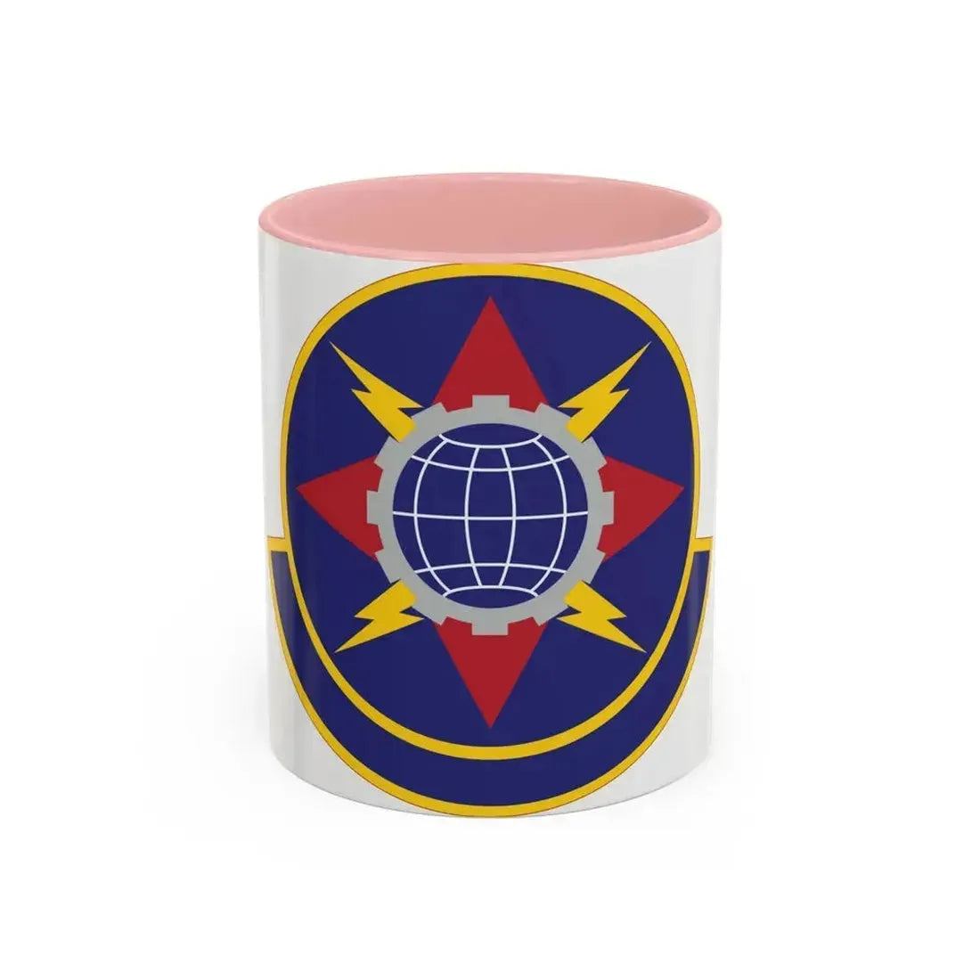 578 Software Engineering Squadron AFMC (U.S. Air Force) Accent Coffee Mug 11oz Pink - Go Mug Yourself