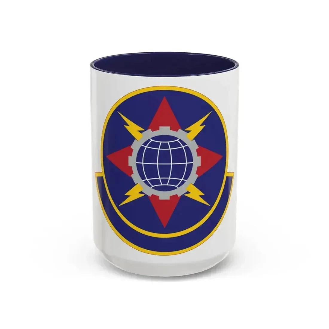 578 Software Engineering Squadron AFMC (U.S. Air Force) Accent Coffee Mug 15oz Navy - Go Mug Yourself