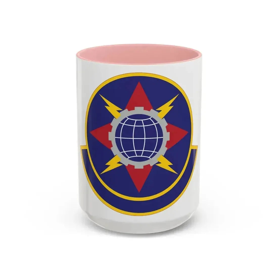 578 Software Engineering Squadron AFMC (U.S. Air Force) Accent Coffee Mug 15oz Pink - Go Mug Yourself