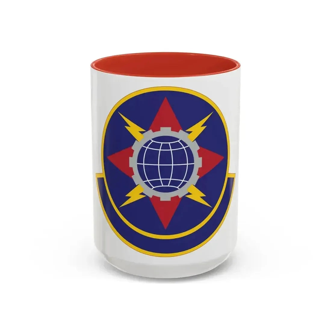 578 Software Engineering Squadron AFMC (U.S. Air Force) Accent Coffee Mug 15oz Red - Go Mug Yourself