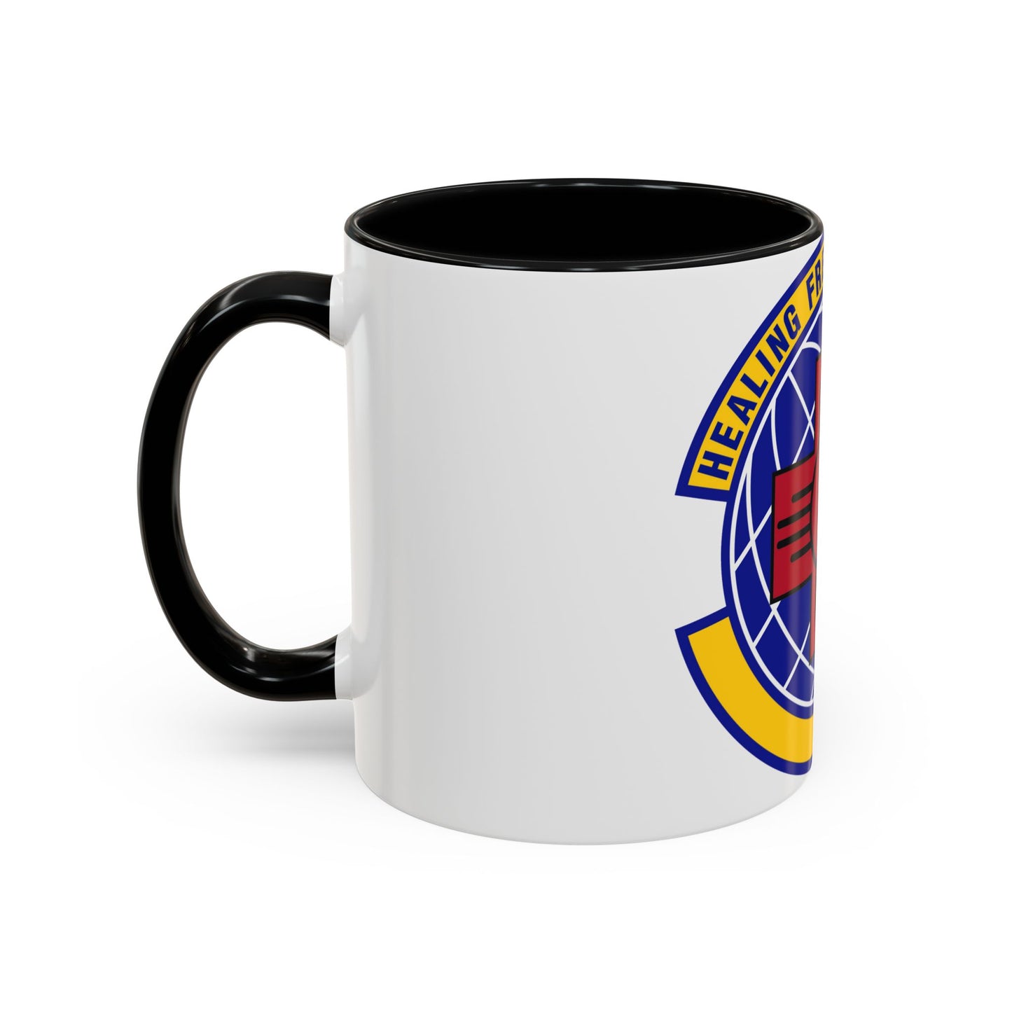 377 Healthcare Operations Squadron AFGSC (U.S. Air Force) Accent Coffee Mug
