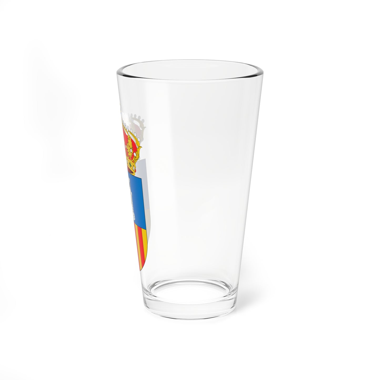 Escudo de Ababuj (Spain) (Coat of Arms) Pint Glass 16oz
