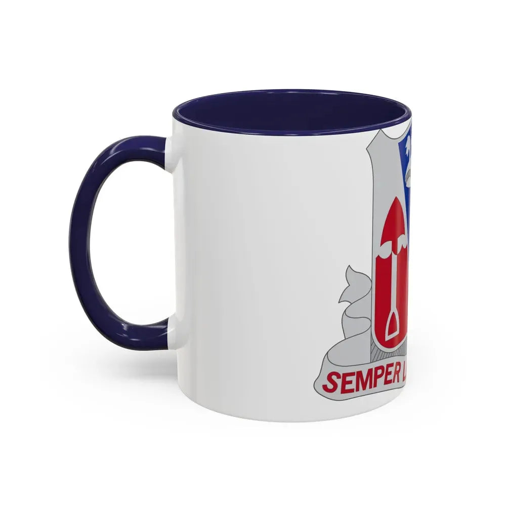 579 Engineer Battalion (U.S. Army) Accent Coffee Mug - Go Mug Yourself
