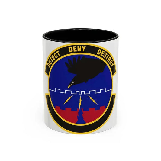579 Software Engineering Squadron AFMC (U.S. Air Force) Accent Coffee Mug 11oz Black - Go Mug Yourself