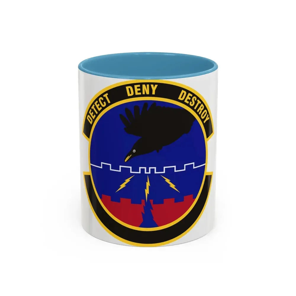579 Software Engineering Squadron AFMC (U.S. Air Force) Accent Coffee Mug 11oz Light Blue - Go Mug Yourself
