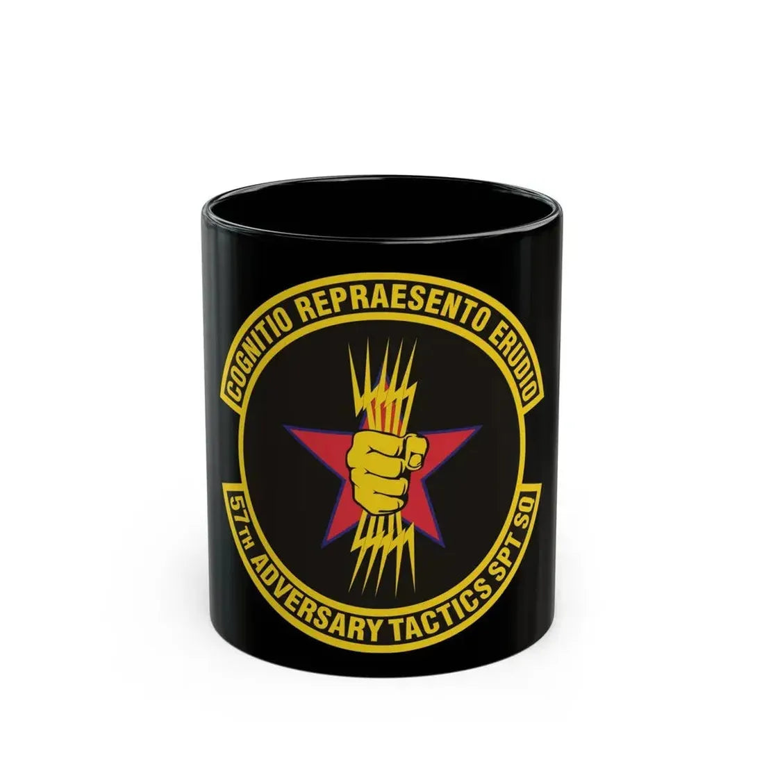 57th Adversary Tactics Support Squadron (U.S. Air Force) Black Coffee Mug 11oz - Go Mug Yourself