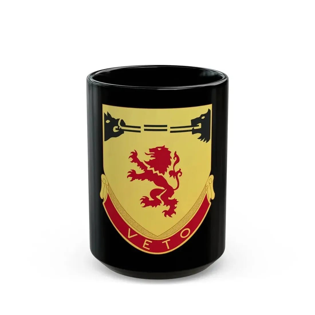 57th Air Defense Artillery Regiment (U.S. Army) Black Coffee Mug 15oz - Go Mug Yourself