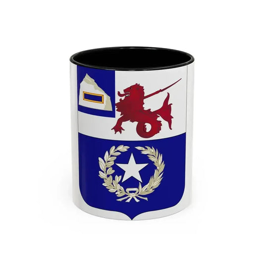 57th Infantry Regiment 2 (U.S. Army) Accent Coffee Mug 11oz Black - Go Mug Yourself
