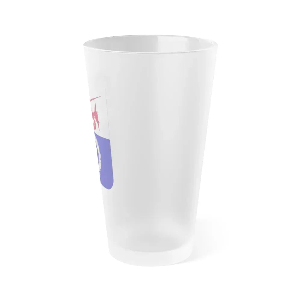 57th Infantry Regiment 2 (U.S. Army) Frosted Pint Glass 16oz - Go Mug Yourself