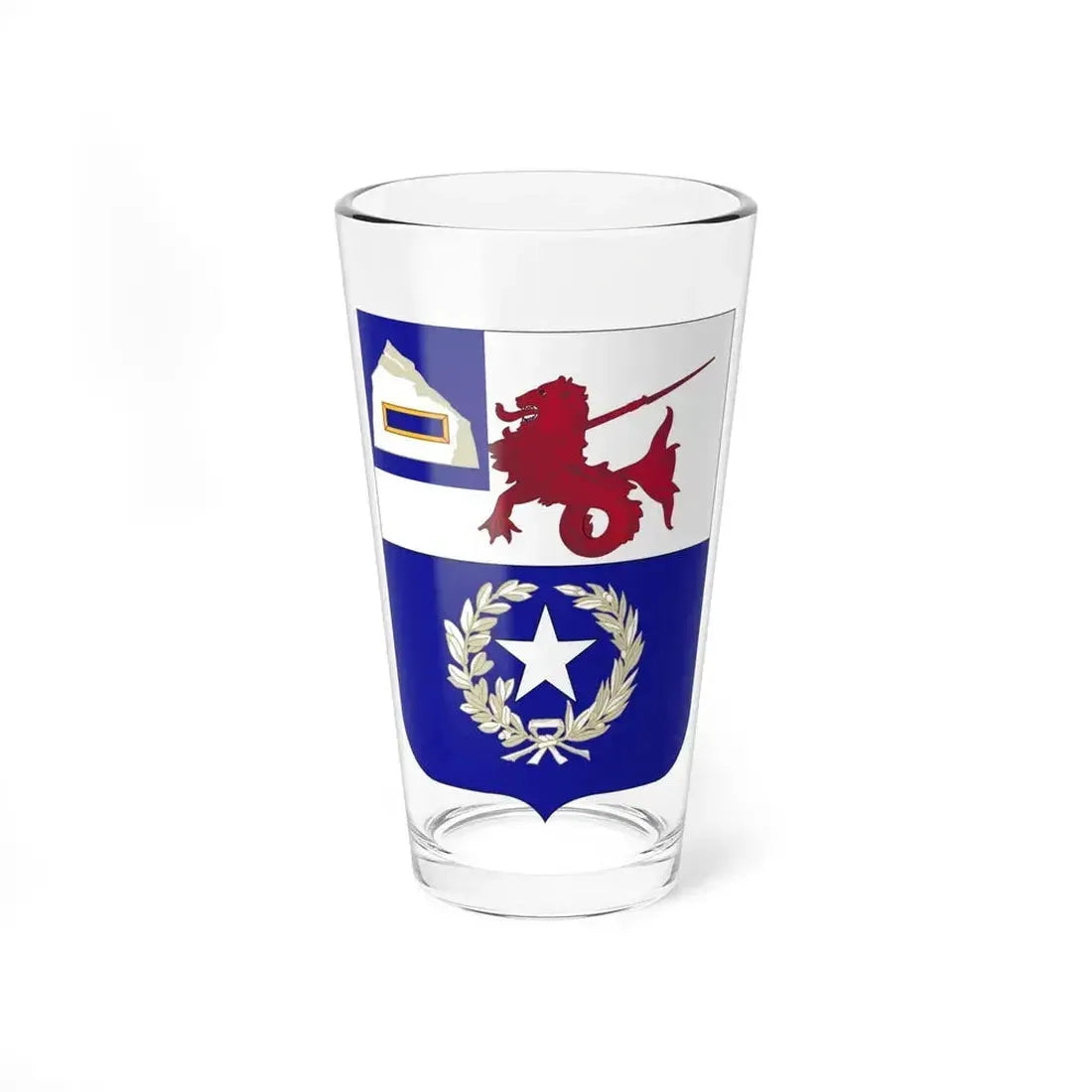 57th Infantry Regiment 2 (U.S. Army) Pint Glass 16oz 16oz - Go Mug Yourself