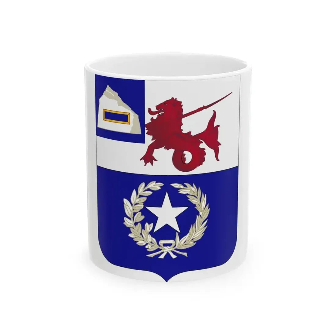 57th Infantry Regiment 2 (U.S. Army) White Coffee Mug 11oz - Go Mug Yourself