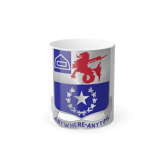 57th Infantry Regiment (U.S. Army) Color Changing Coffee Mug 11oz - Go Mug Yourself