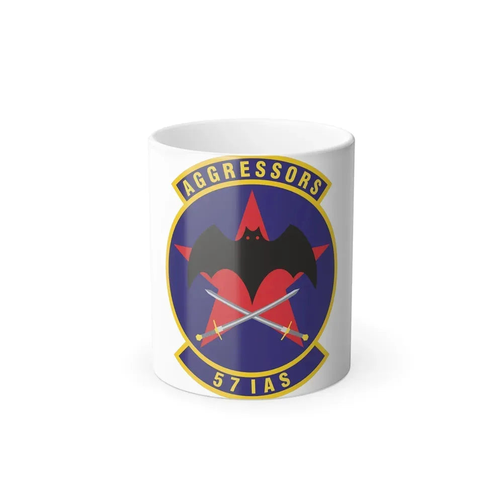 57th Information Aggressor Squadron (U.S. Air Force) Color Changing Coffee Mug 11oz - Go Mug Yourself