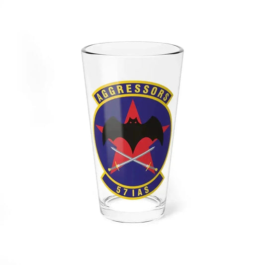 57th Information Aggressor Squadron (U.S. Air Force) Pint Glass 16oz 16oz - Go Mug Yourself