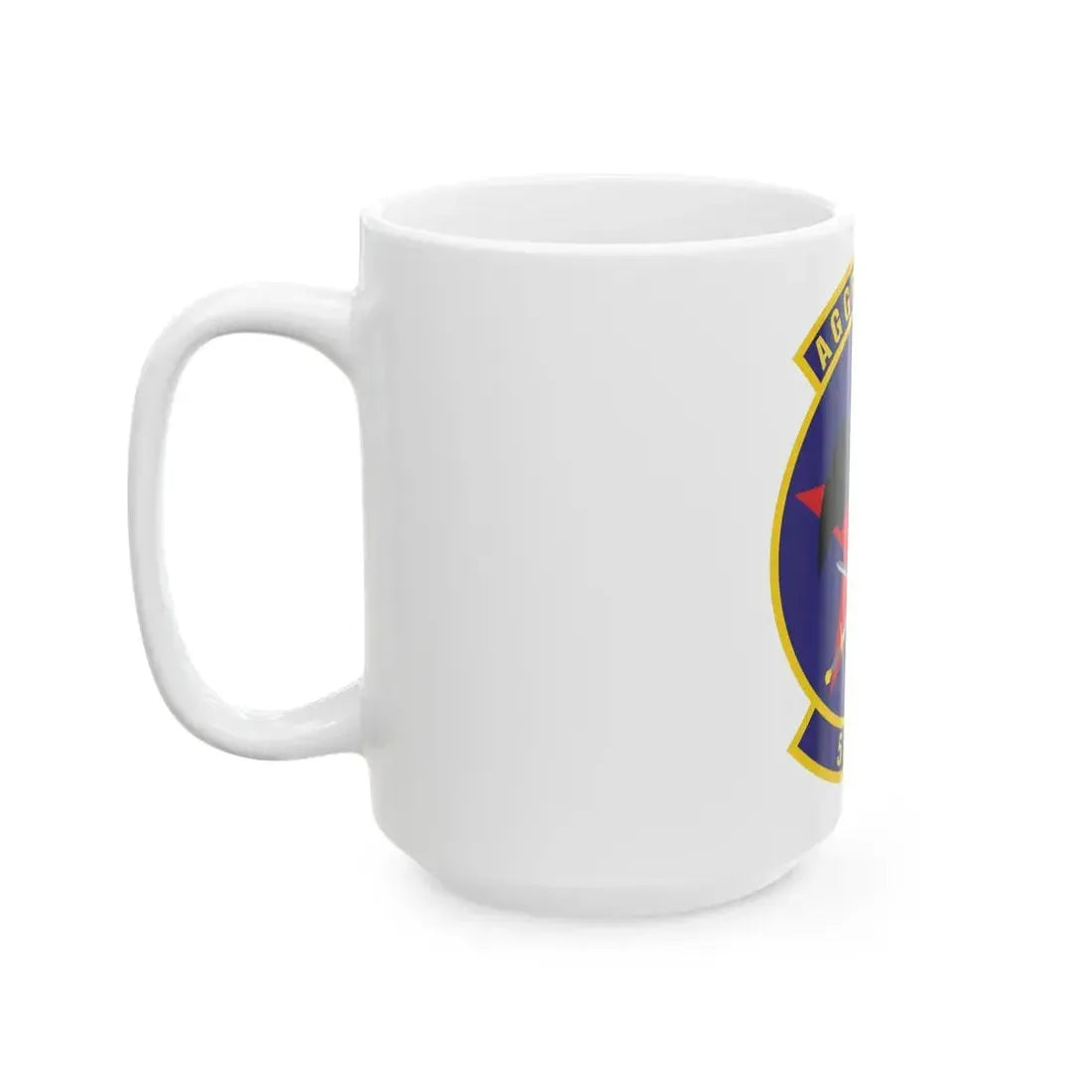 57th Information Aggressor Squadron (U.S. Air Force) White Coffee Mug - Go Mug Yourself