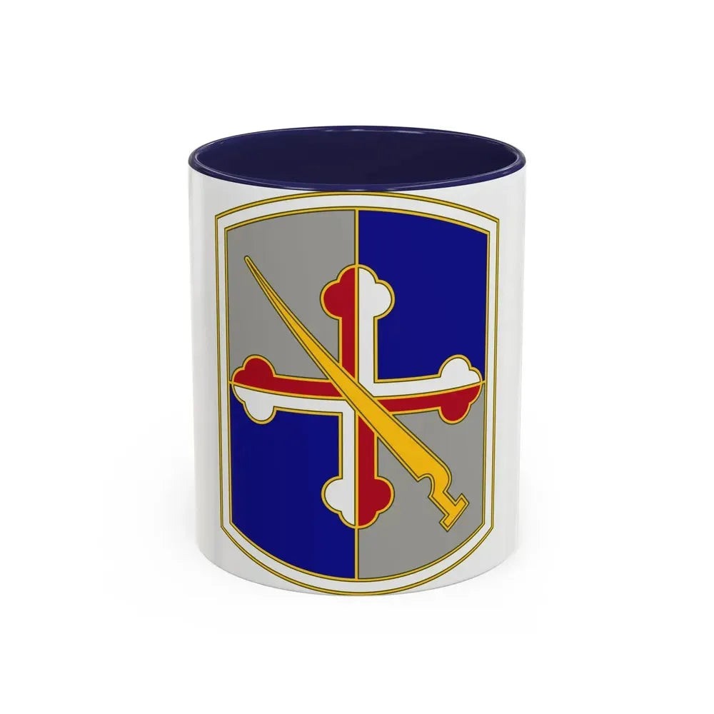58 Battlefield Surveillance Brigade (U.S. Army) Accent Coffee Mug 11oz Navy - Go Mug Yourself