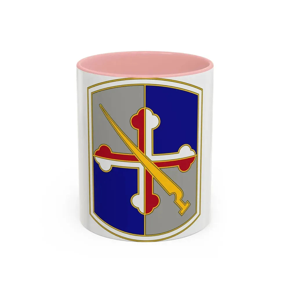 58 Battlefield Surveillance Brigade (U.S. Army) Accent Coffee Mug 11oz Pink - Go Mug Yourself