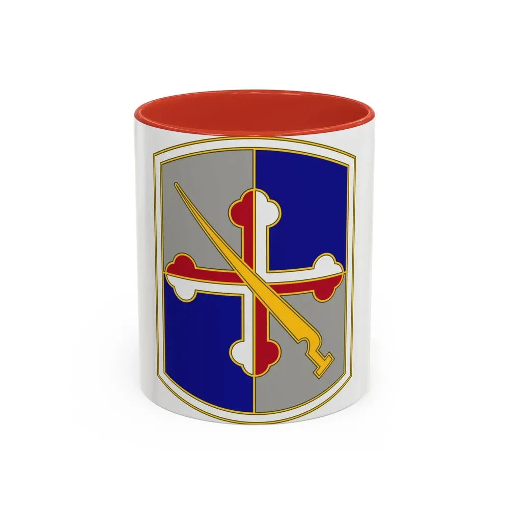 58 Battlefield Surveillance Brigade (U.S. Army) Accent Coffee Mug 11oz Red - Go Mug Yourself