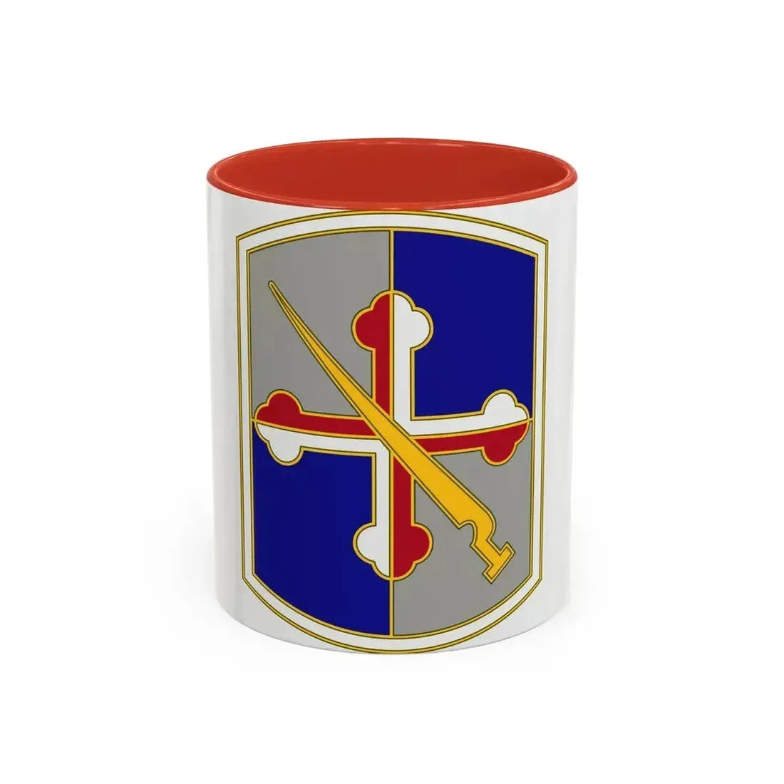 58 Battlefield Surveillance Brigade (U.S. Army) Accent Coffee Mug 11oz Red - Go Mug Yourself