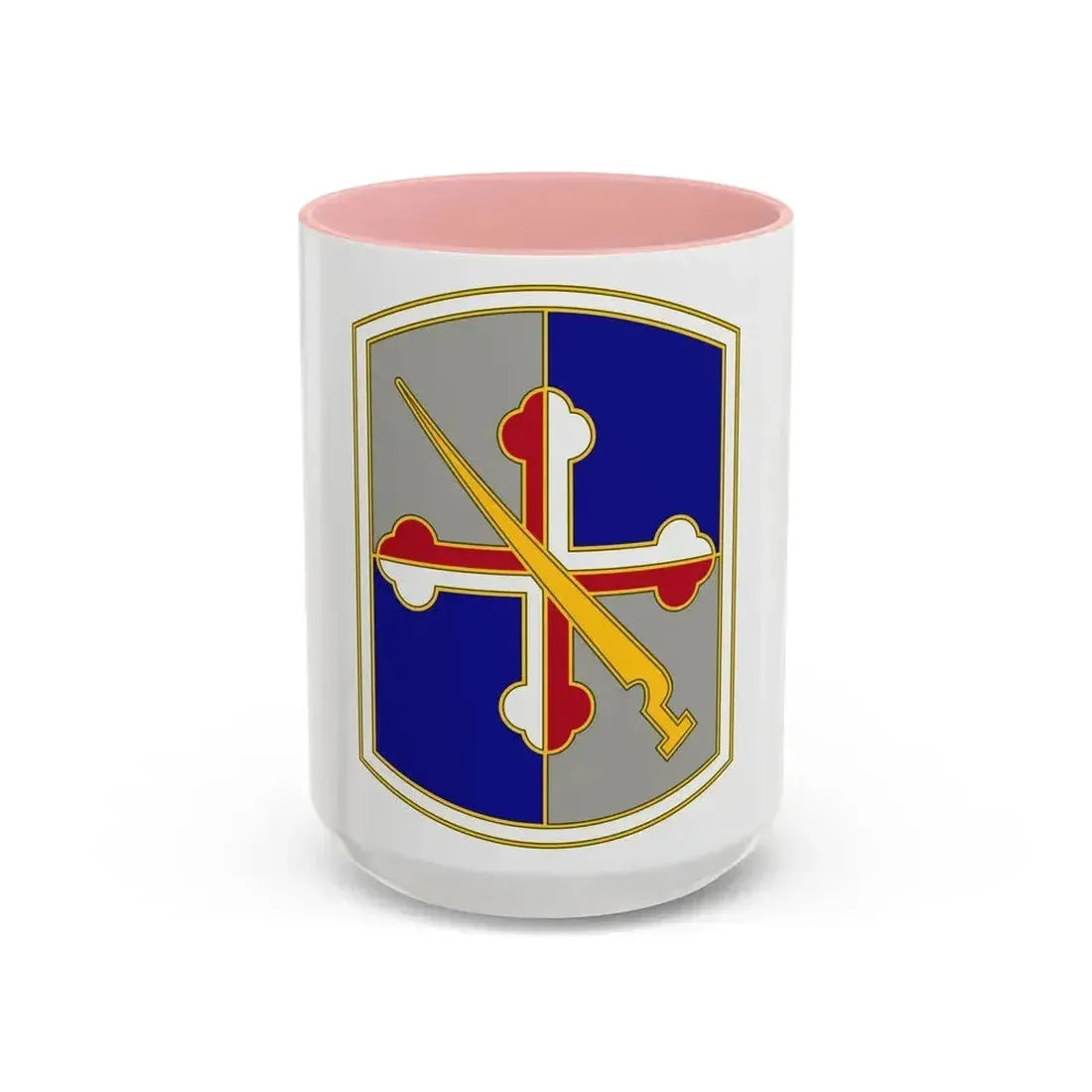 58 Battlefield Surveillance Brigade (U.S. Army) Accent Coffee Mug 15oz Pink - Go Mug Yourself