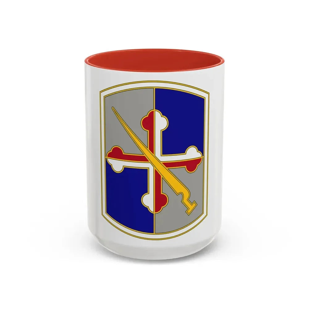 58 Battlefield Surveillance Brigade (U.S. Army) Accent Coffee Mug 15oz Red - Go Mug Yourself