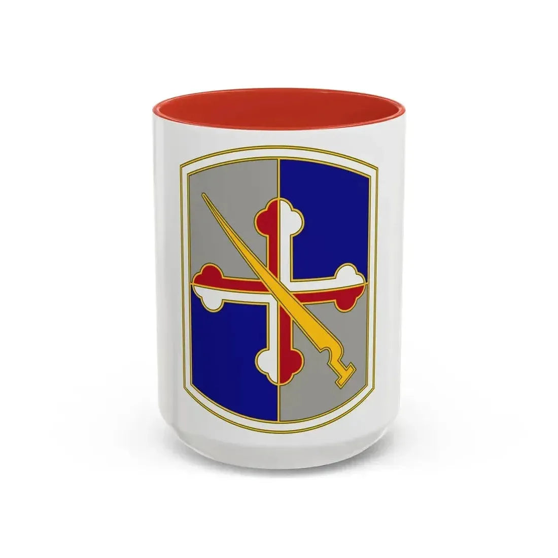 58 Battlefield Surveillance Brigade (U.S. Army) Accent Coffee Mug 15oz Red - Go Mug Yourself