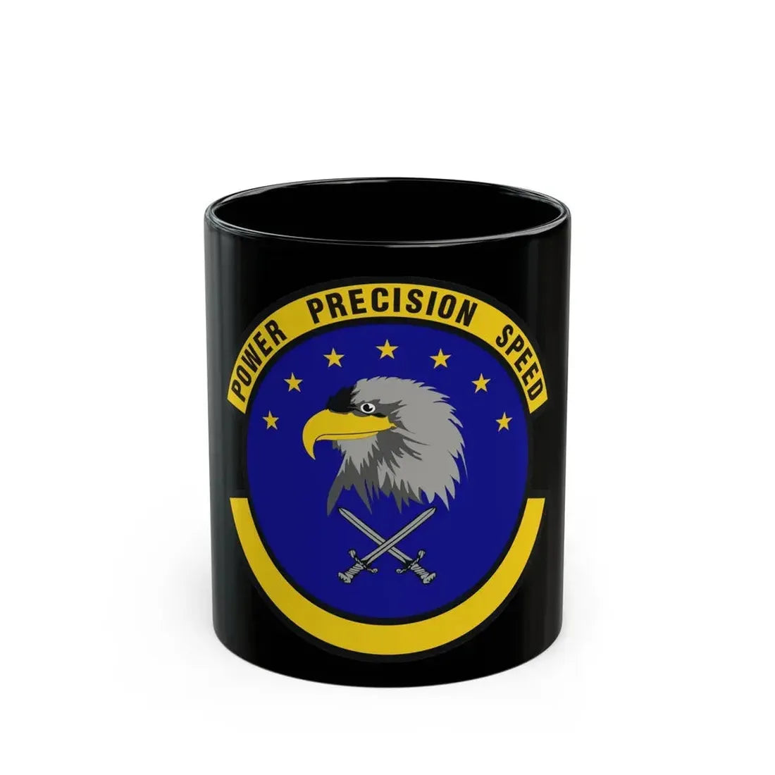 580 Software Engineering Squadron AFMC (U.S. Air Force) Black Coffee Mug 11oz - Go Mug Yourself