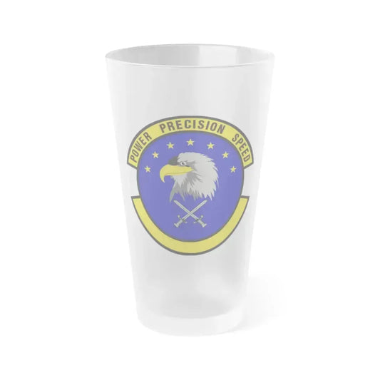 580 Software Engineering Squadron AFMC (U.S. Air Force) Frosted Pint Glass 16oz 16oz Frosted - Go Mug Yourself