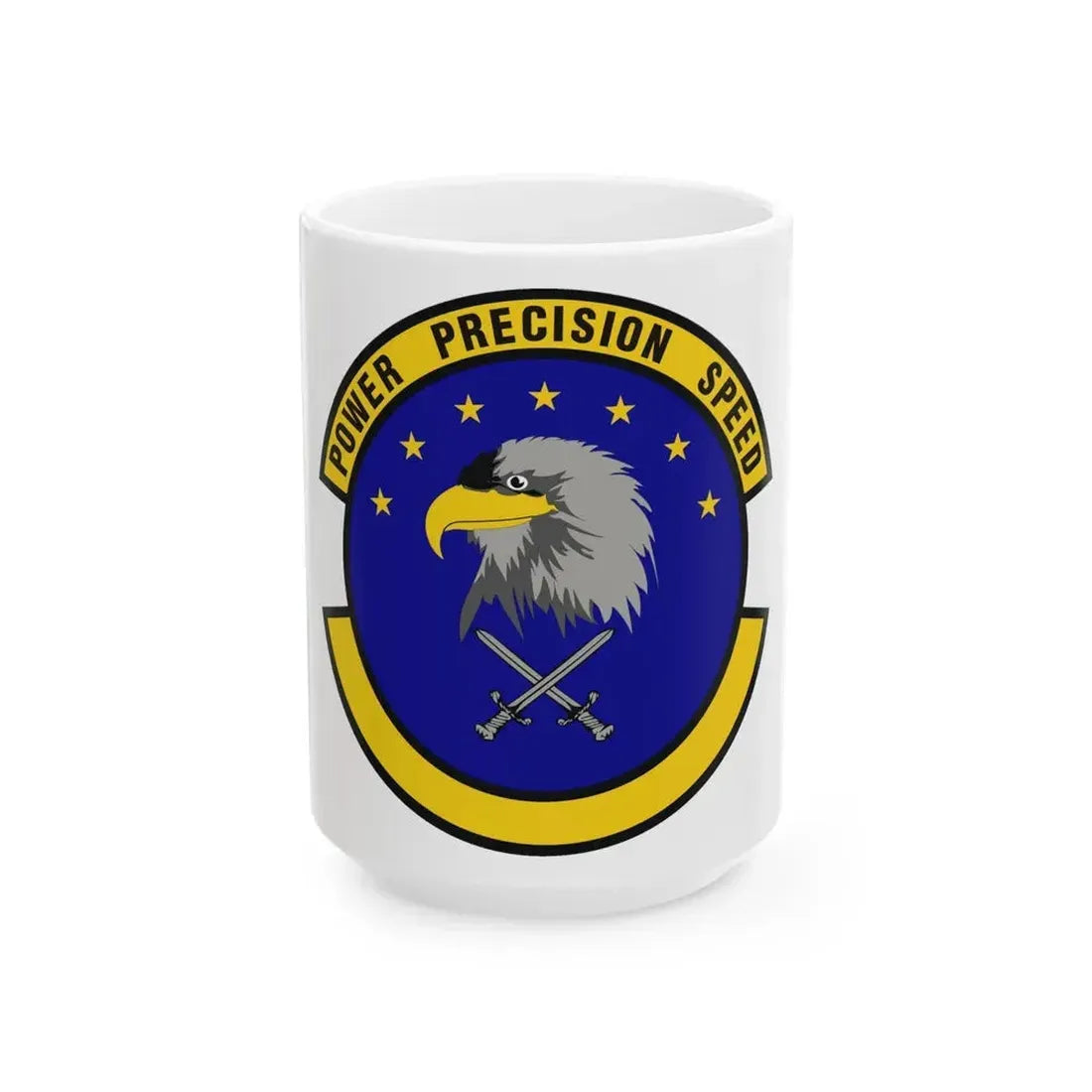580 Software Engineering Squadron AFMC (U.S. Air Force) White Coffee Mug 15oz - Go Mug Yourself