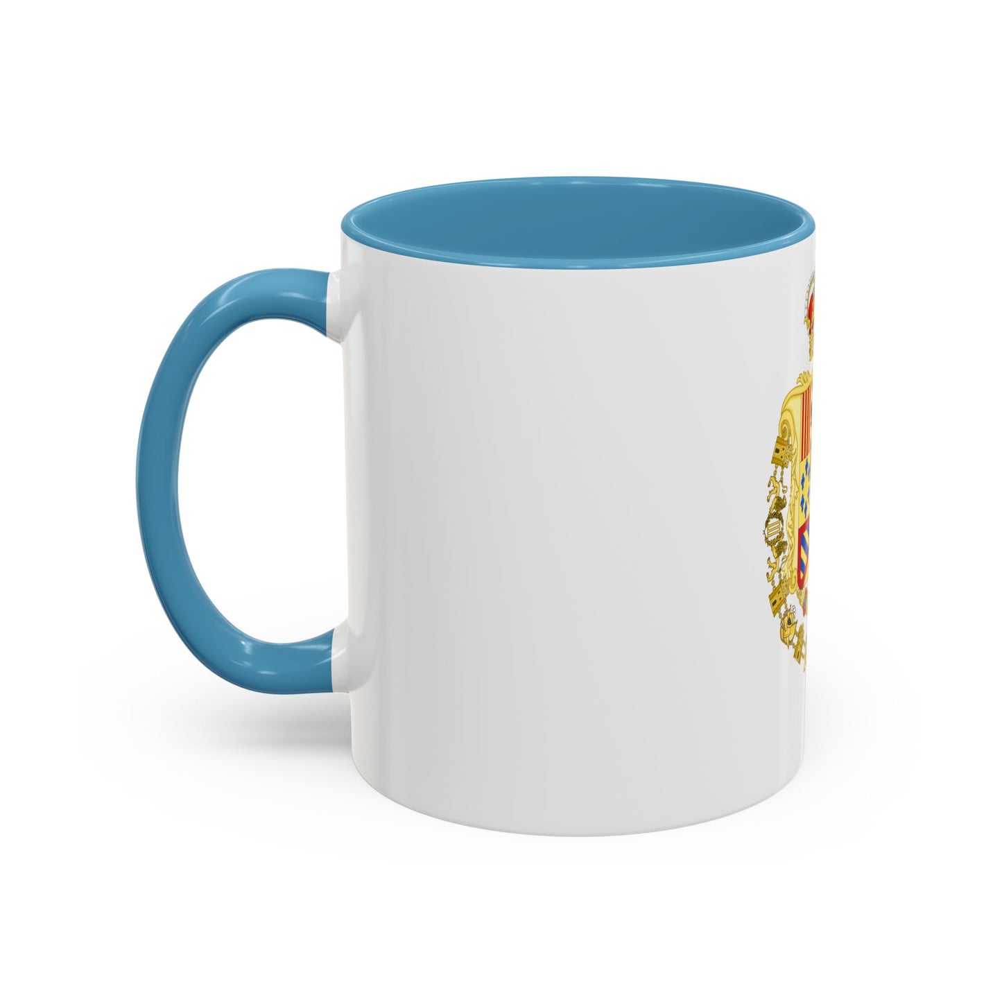 Royal Greater Coat of Arms of Spain (1761-1868 and 1874-1931) - Accent Coffee Mug