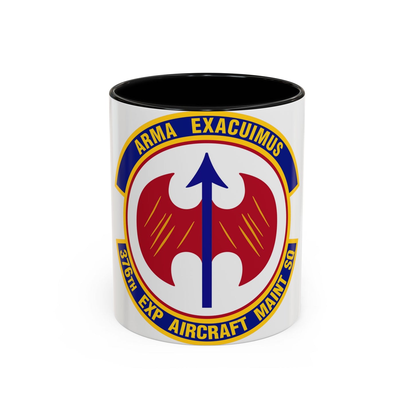 376th Expeditionary Aircraft Maintenance Squadron (U.S. Air Force) Accent Coffee Mug
