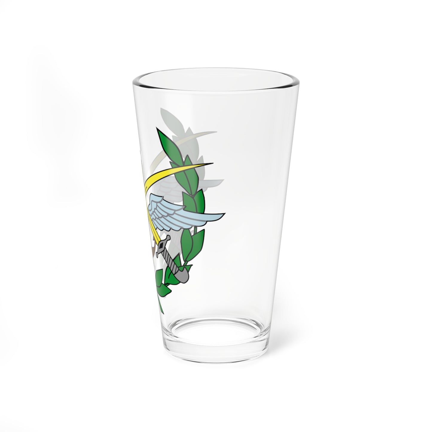 Syria Armed Forces Emblem (Syria) (Coat of Arms) Pint Glass 16oz