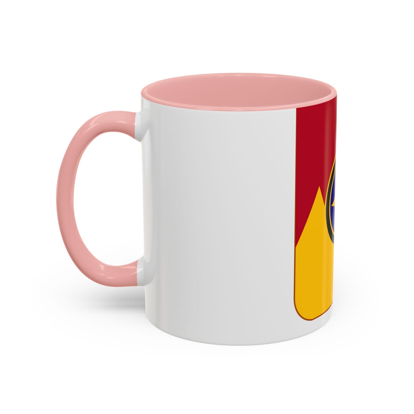 607th Armored Field Artillery Battalion v2 (U.S. Army) Accent Coffee Mug
