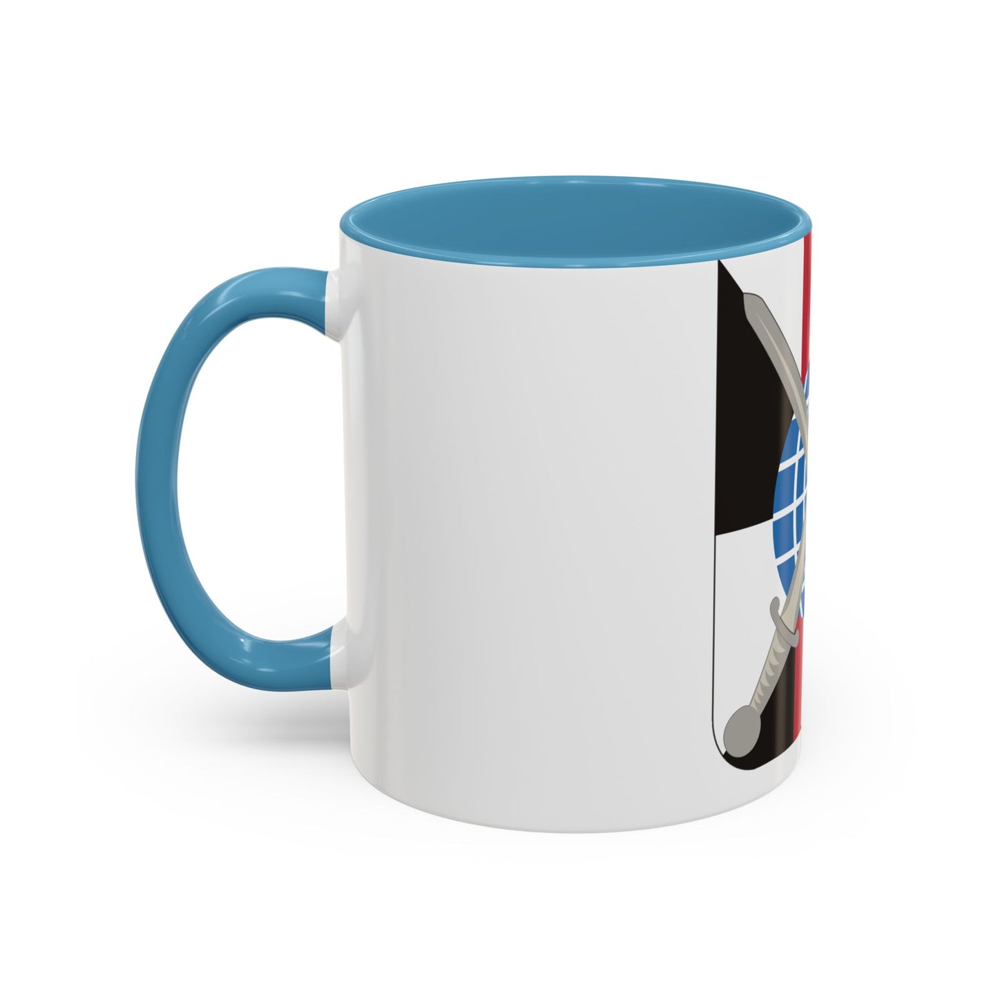 527 Military Intelligence Battalion 2 (U.S. Army) Accent Coffee Mug