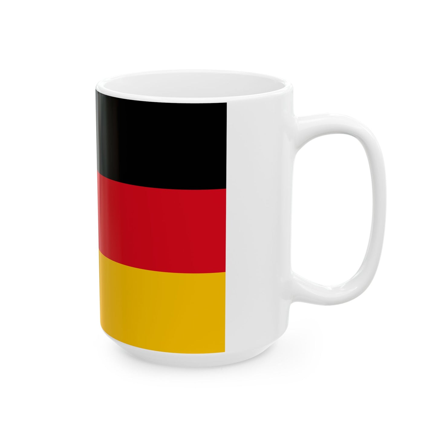 War ensign of the German Empire Navy 1848-1852 (Germany) White Coffee Mug