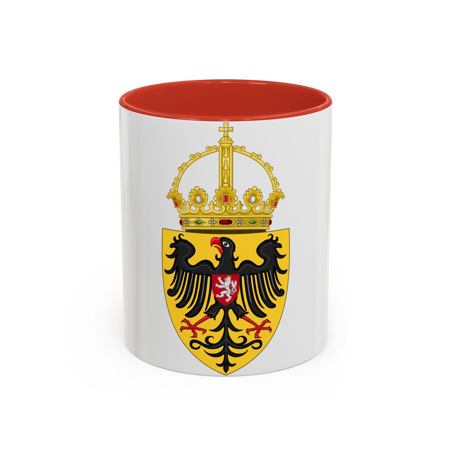 Coat of arms of Charles IV, Holy Roman Emperor - Accent Coffee Mug