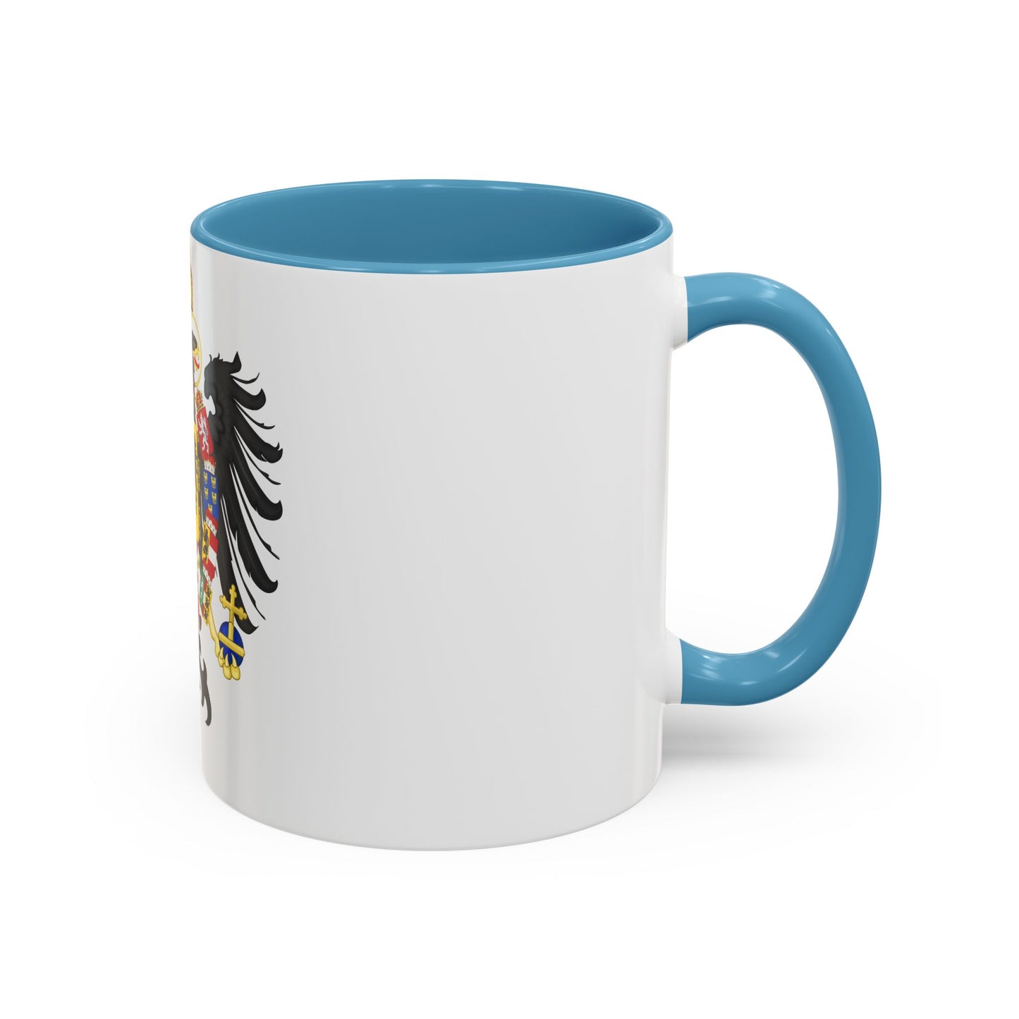 Middle Coat of Arms of Francis II, Holy Roman Emperor (1804-1806) - Accent Coffee Mug
