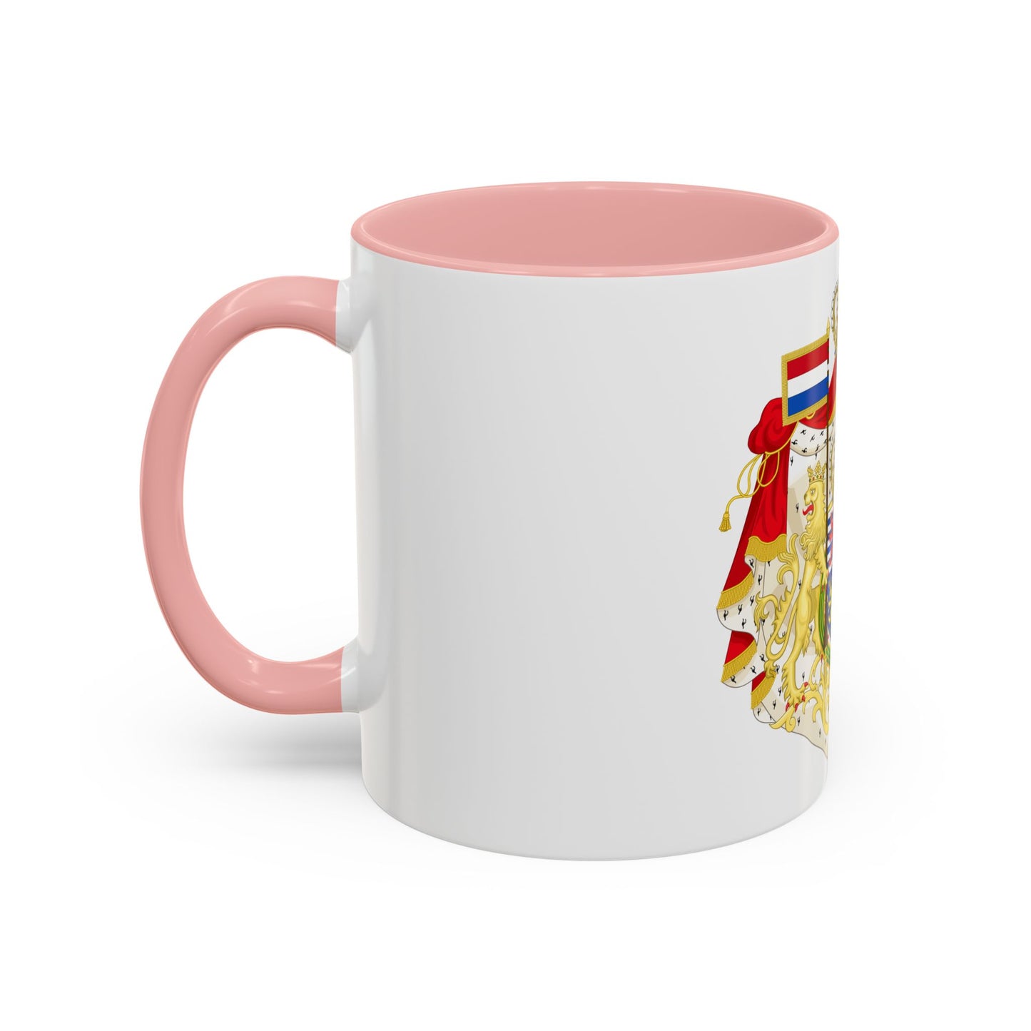Greater coat of arms of the Grand Duke of Luxembourg (2000) - Accent Coffee Mug
