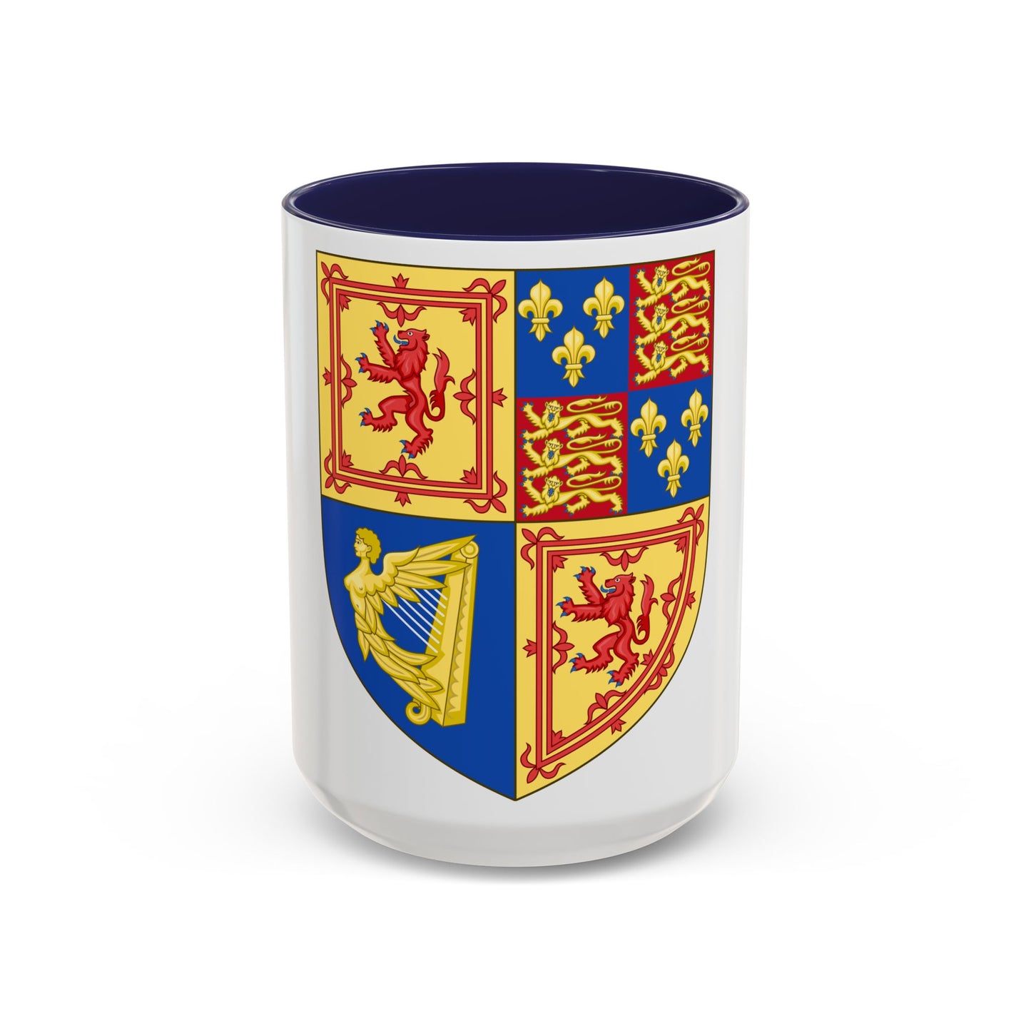 Royal Arms of the Kingdom of Scotland (1603-1707) - Accent Coffee Mug