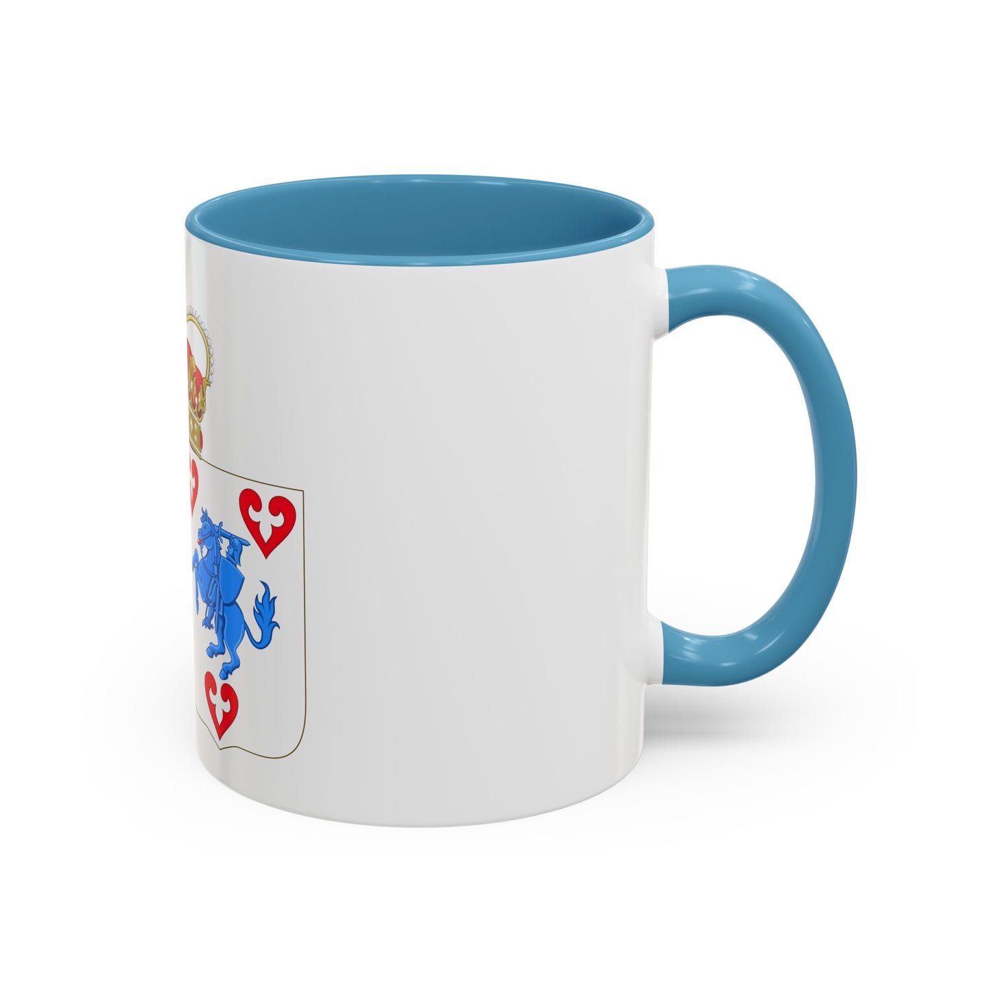Coat of arms of Princess Marie of Denmark - Accent Coffee Mug