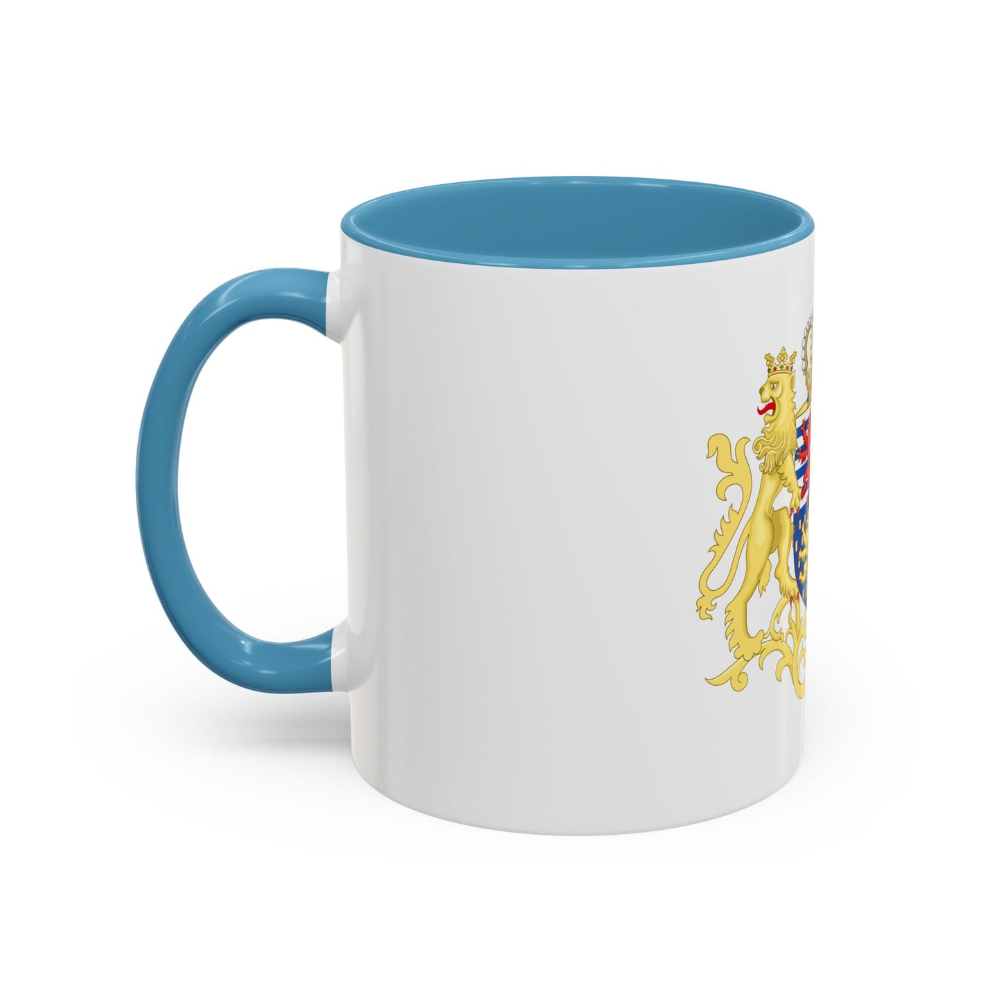 Middle coat of arms of the Grand Duke of Luxembourg (2000) - Accent Coffee Mug
