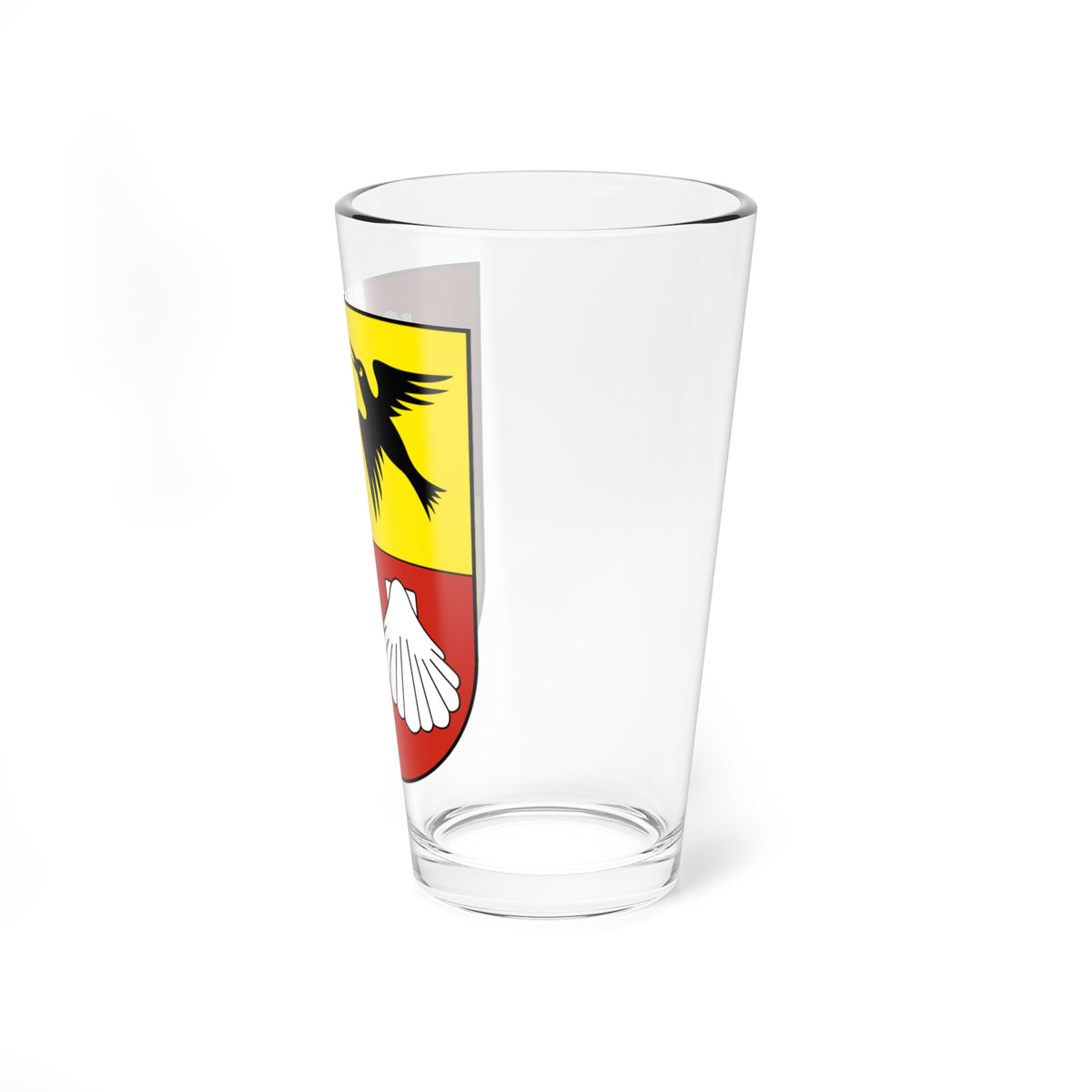 Feusisberg-blazon (Switzerland) (Coat of Arms) Pint Glass 16oz