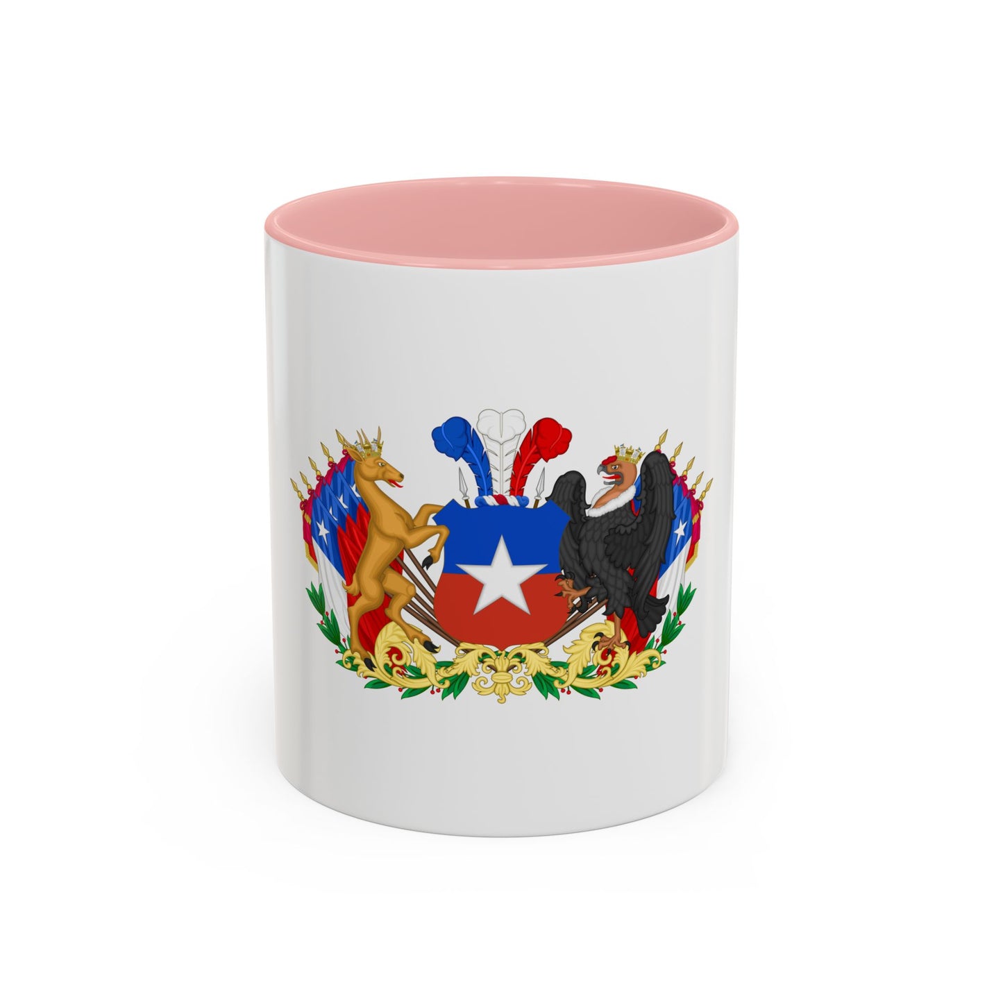 Greater Coat of Arms of Chile (1834-1920) - Accent Coffee Mug