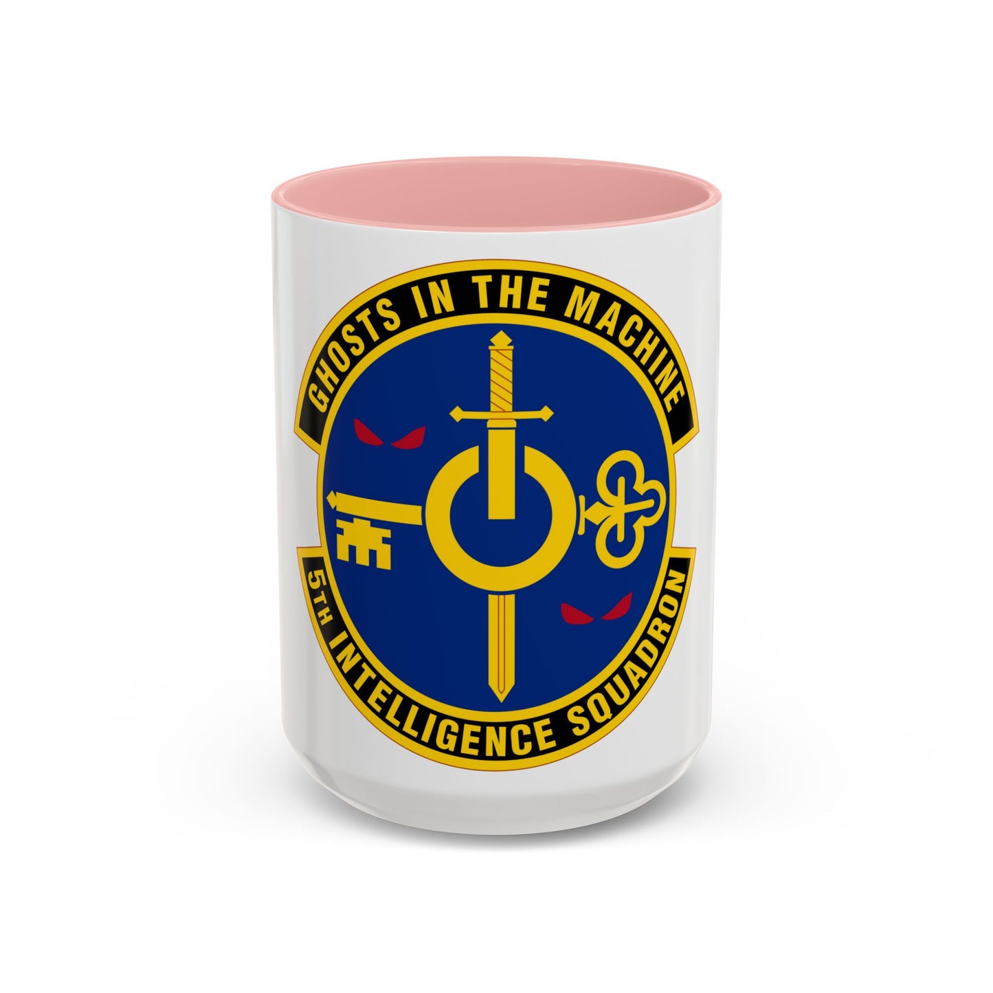 5 Intelligence Squadron ACC (U.S. Air Force) Accent Coffee Mug