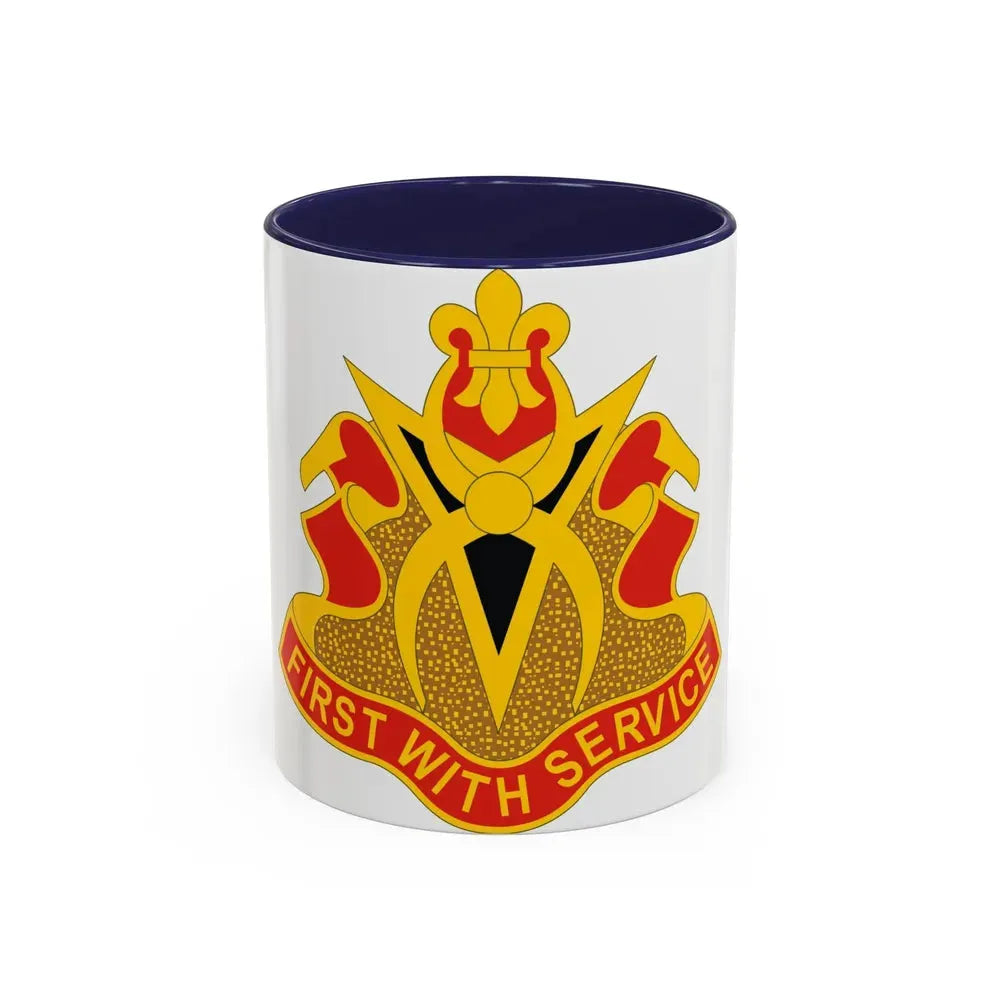 589th Brigade Support Battalion (U.S. Army) Accent Coffee Mug 11oz Navy - Go Mug Yourself