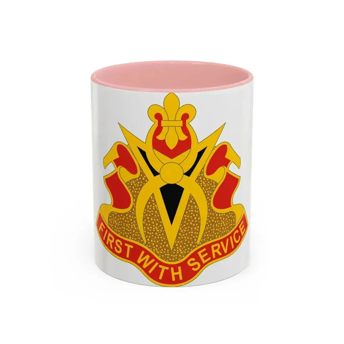 589th Brigade Support Battalion (U.S. Army) Accent Coffee Mug 11oz Pink - Go Mug Yourself