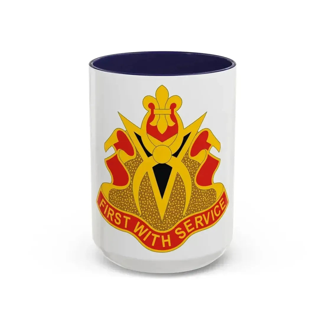 589th Brigade Support Battalion (U.S. Army) Accent Coffee Mug 15oz Navy - Go Mug Yourself